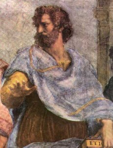Aristotle by Raphael