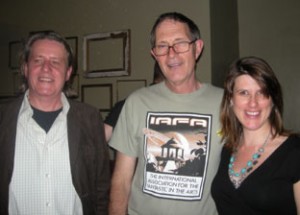 Geoff Ryman, Paul McAuley and Alison George