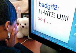 Cyberbullying is a growing trend