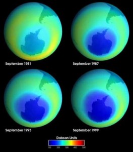 Hopefully the rapid depletion of the ozone layer has been reversed