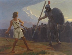 David and Goliath by Fugel