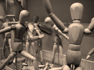 Wooden Models (image by jeremyfoo, Flickr, CC)