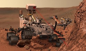 NASA Curiosity Mars rover