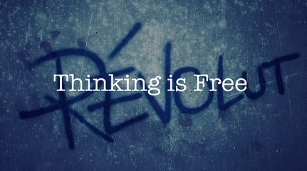 Thinking Is Free (image by Dr. Strangelove, CC, Flickr)