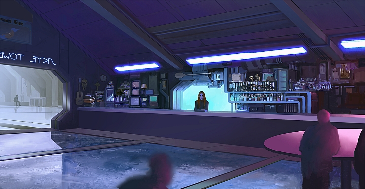 Skye Bar - Concept Art