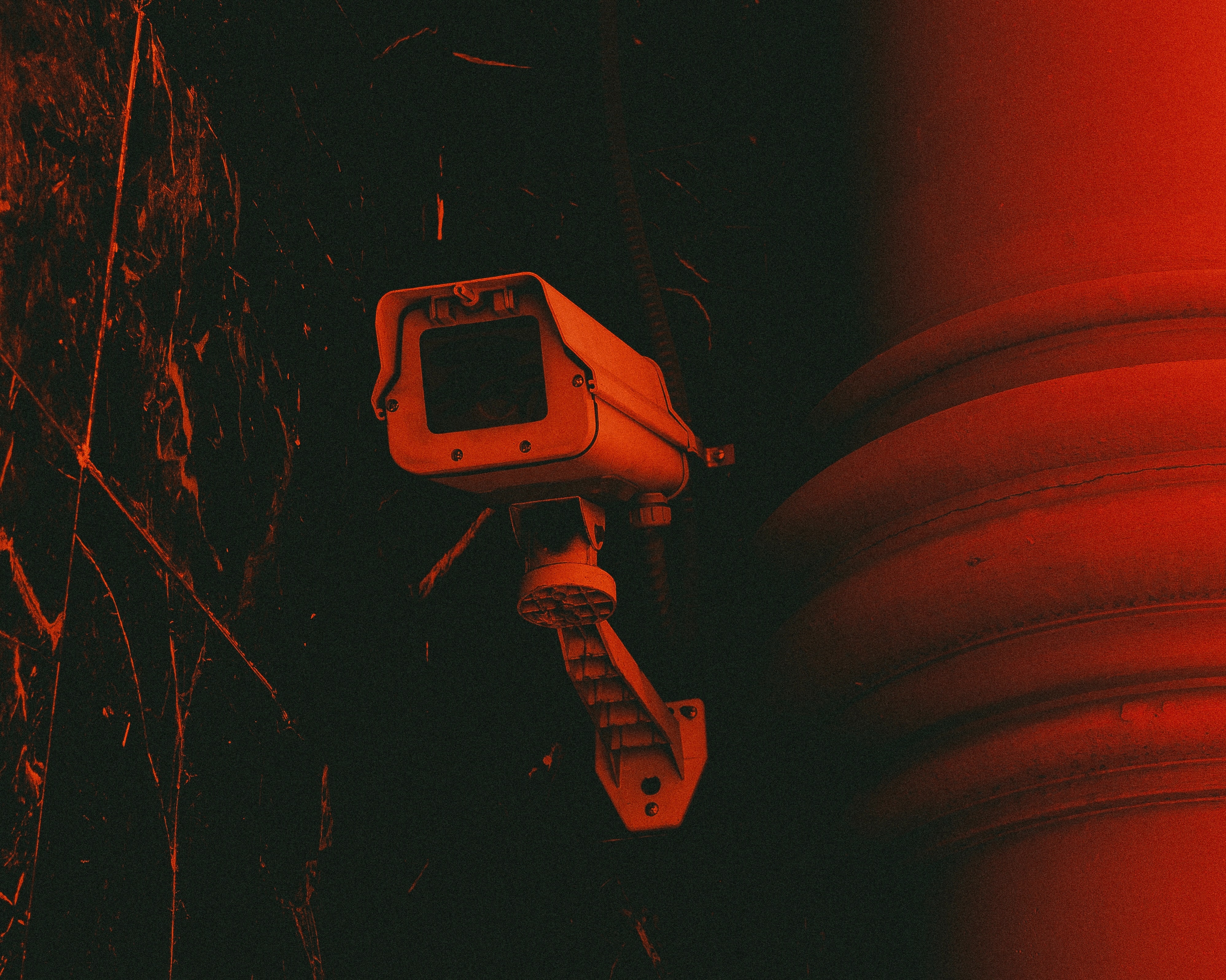 Surveillance Camera - Red